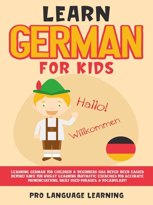 Cover image for Learn German for Kids